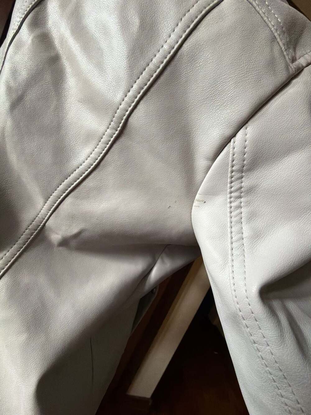 Express Women's Faux Leather Moto Biker Jacket, Size Medium - Picture 11 of 15